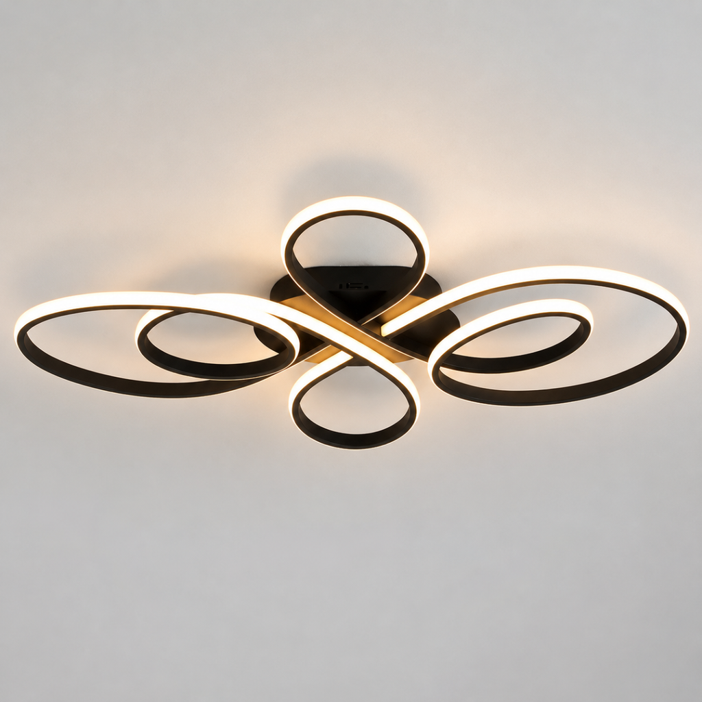 Modern LED Ceiling Light 60W Surface Mounted Living Room Fixture