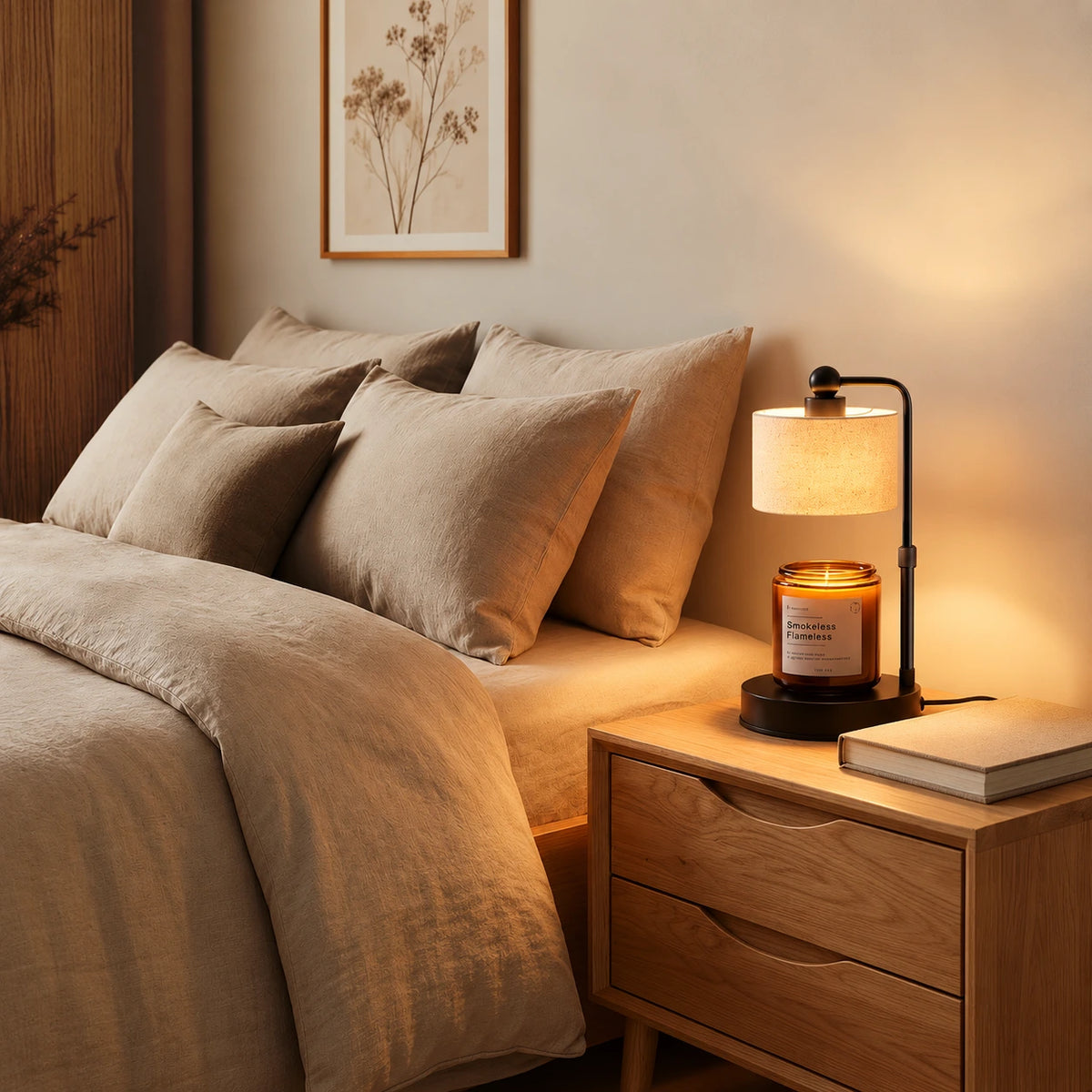 Harbor Linen Candle Warmer Lamp