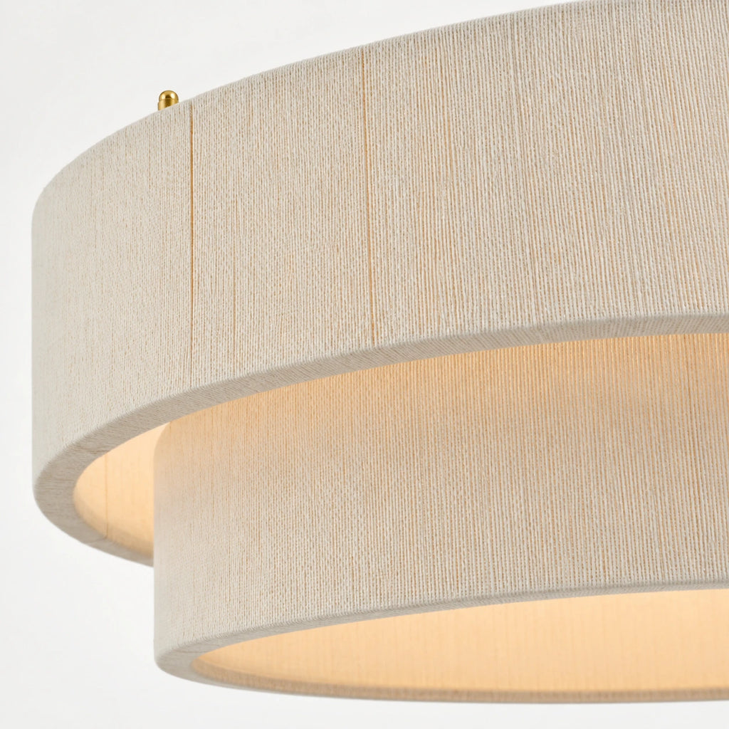 Lunara Rattan Chandelier