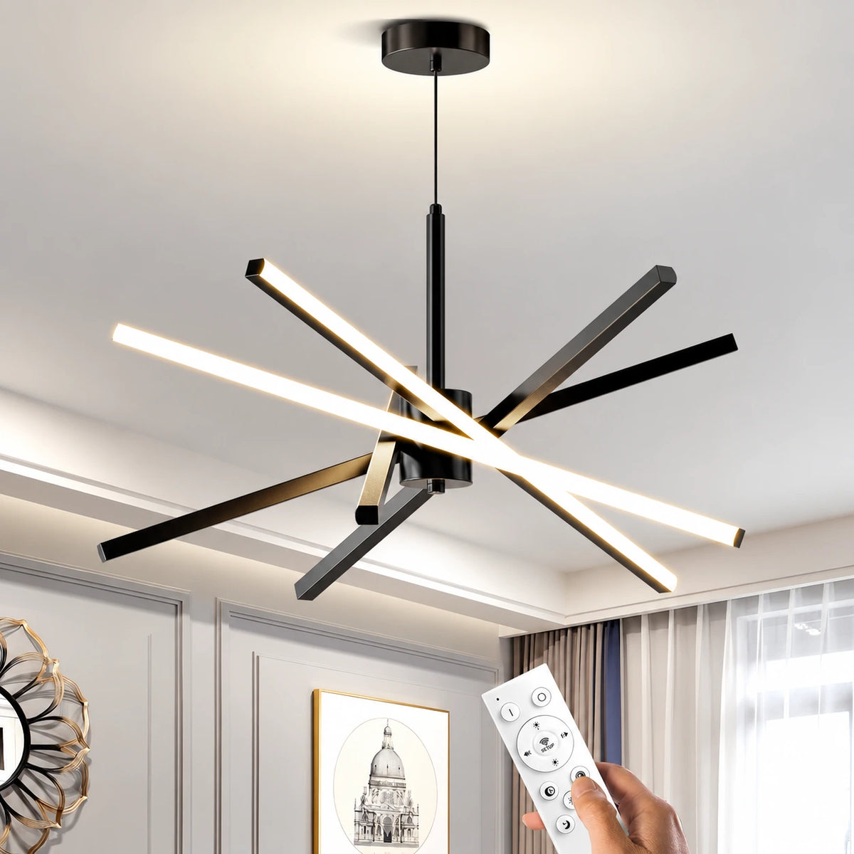 Novara Sputnik Chandelier