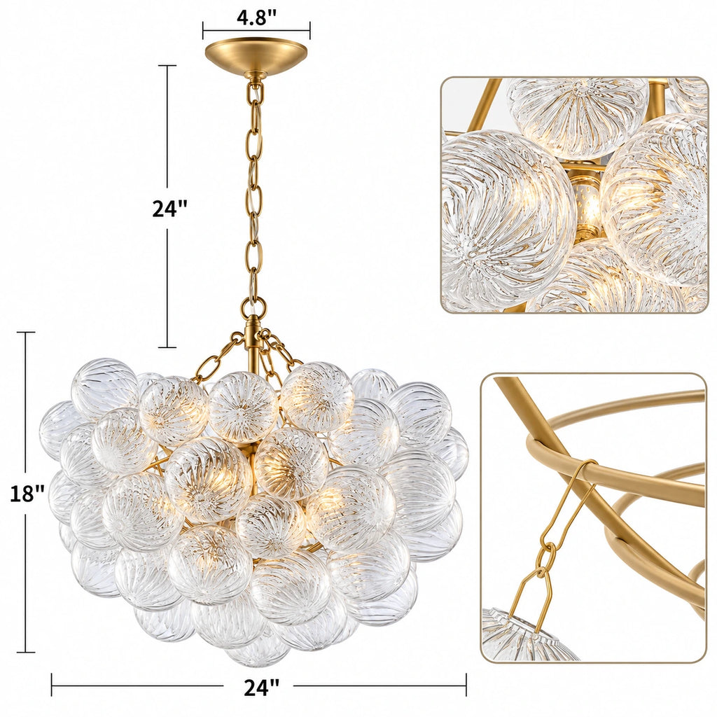 Lunessa Bubble Chandelier