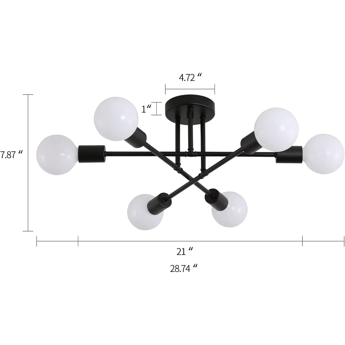 Solvane Sputnik Chandelier Collection