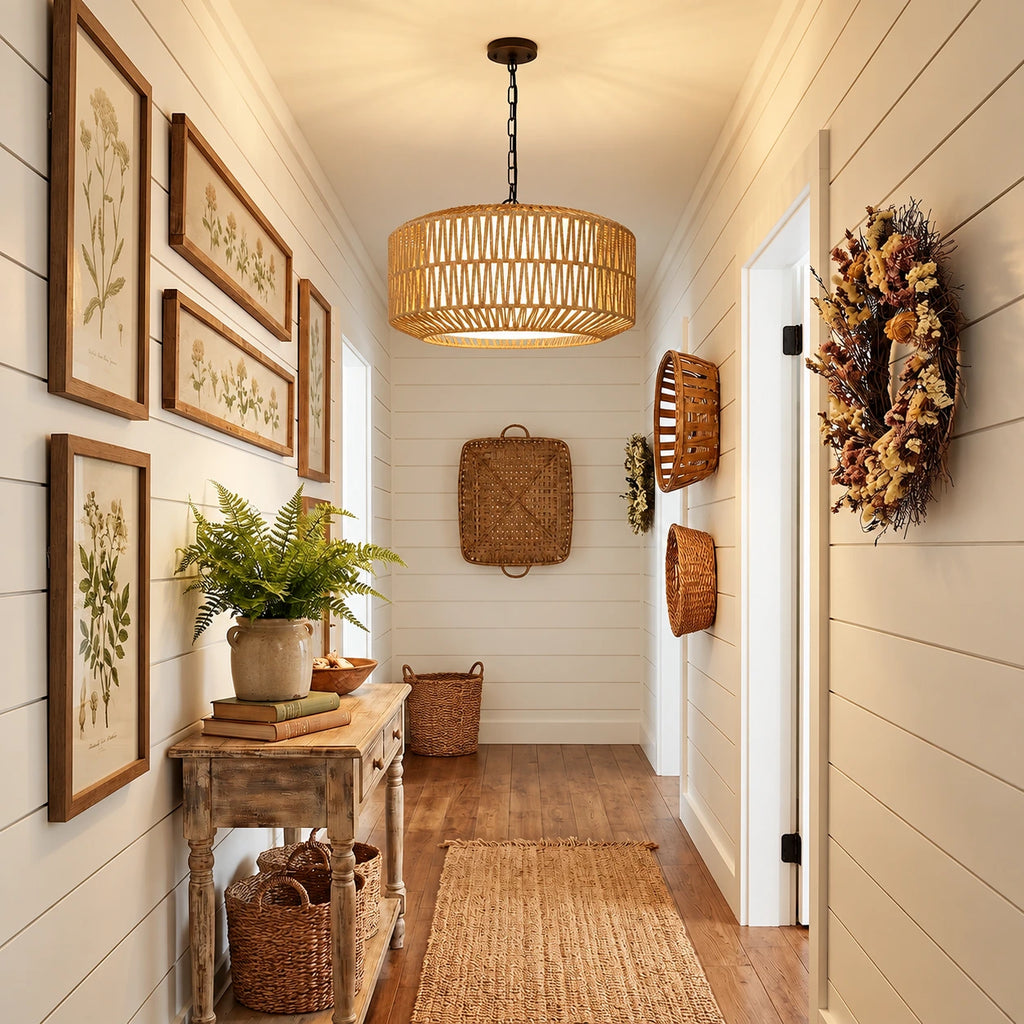 Havenweave Rattan Chandelier