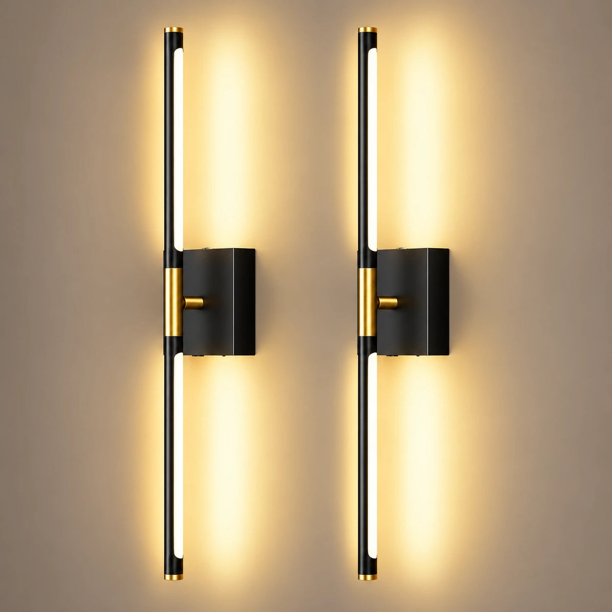 Valeron Linear LED Wall Lights Set