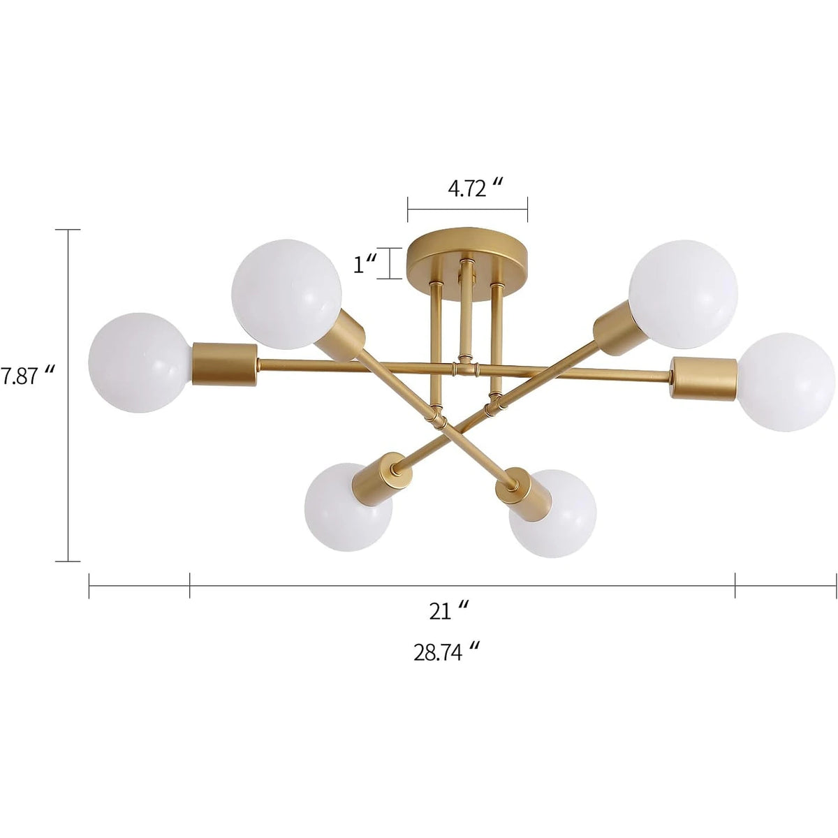 Solvane Sputnik Chandelier Collection