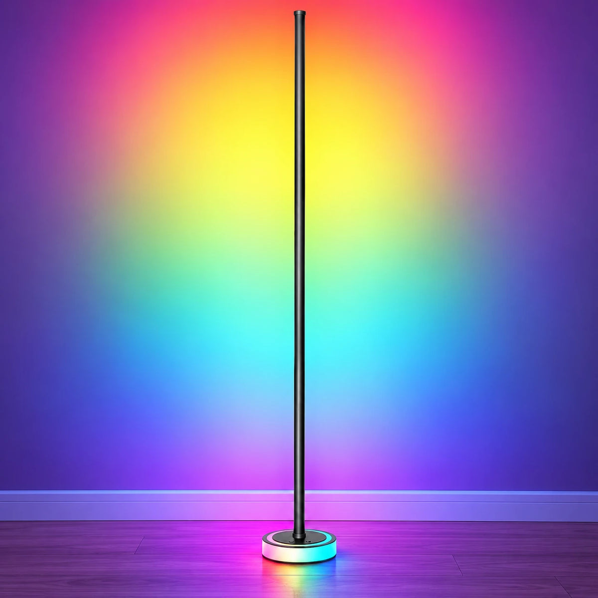 Halo Ring Smart Corner Floor Lamp