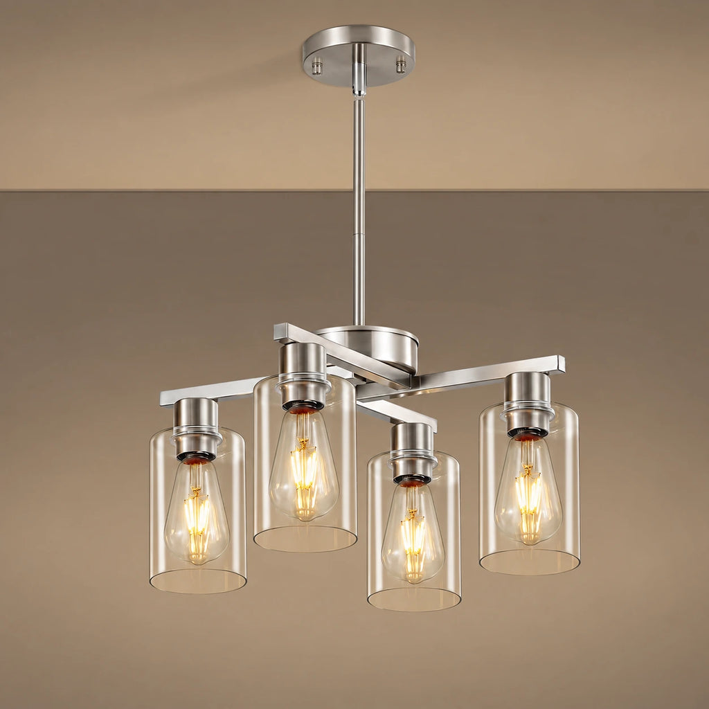 Asteron Geometric Chandelier