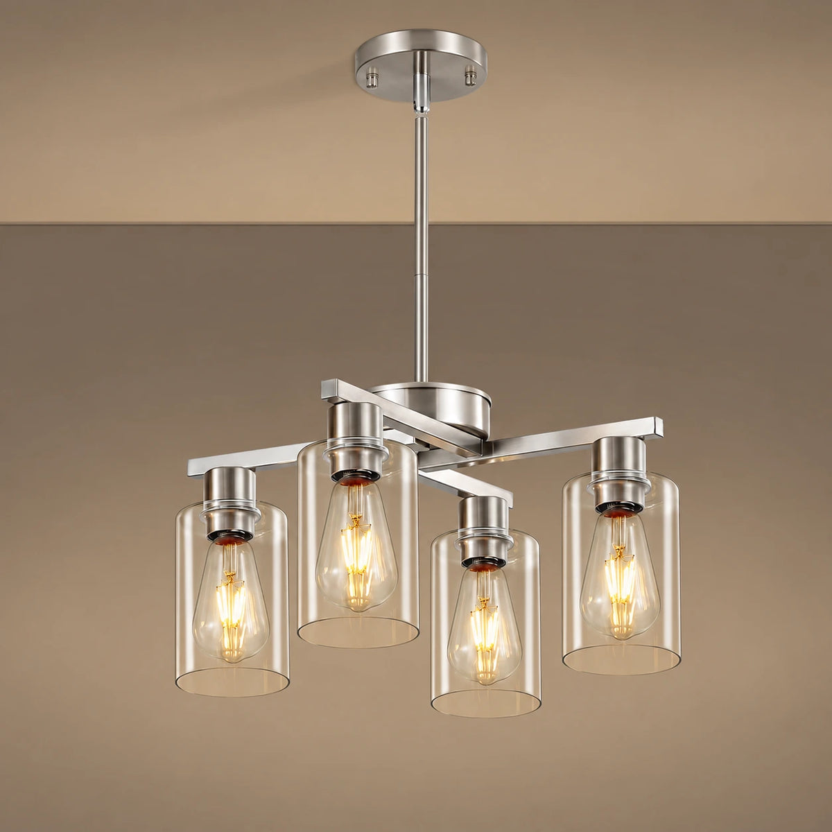 Asteron Geometric Chandelier