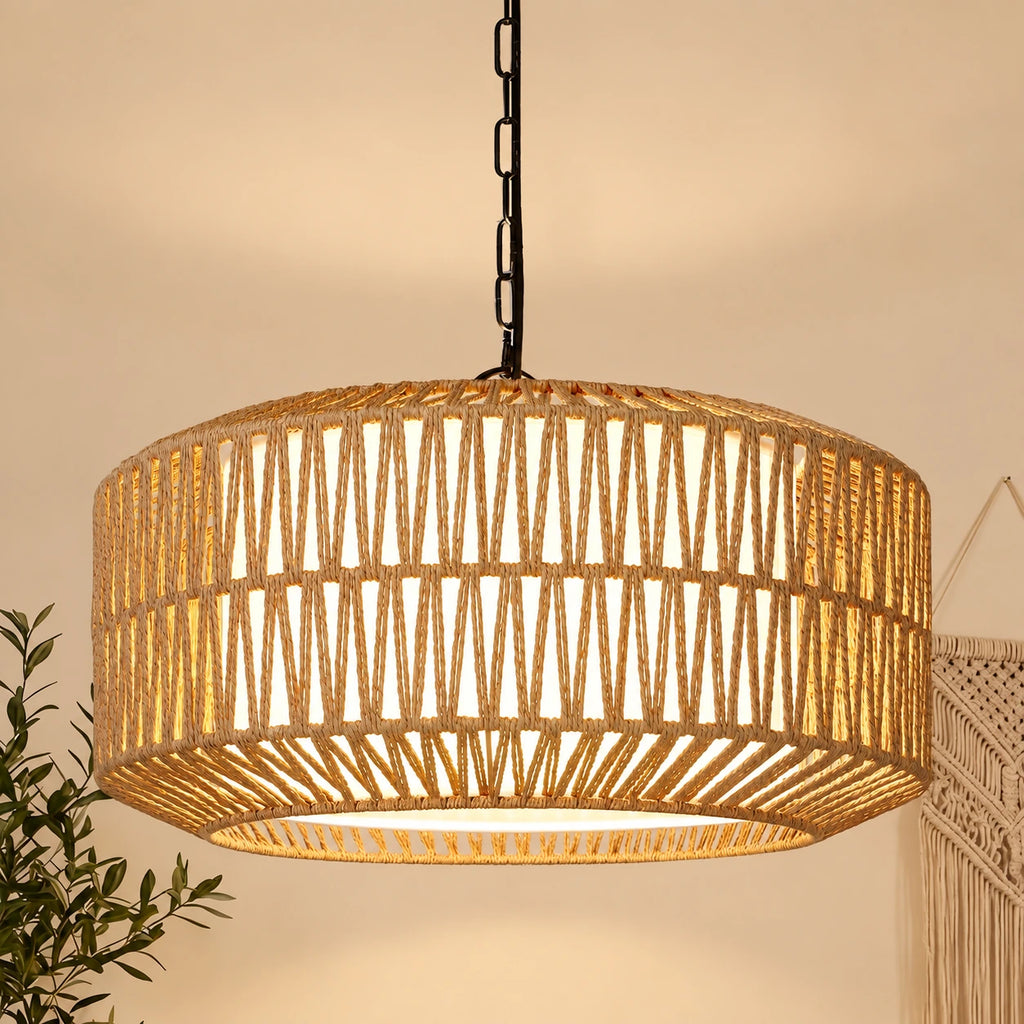Havenweave Rattan Chandelier