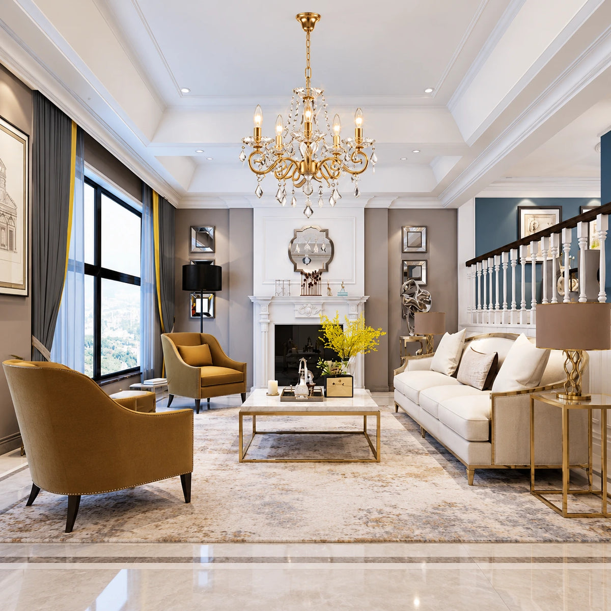Veloria Crystal Chandelier
