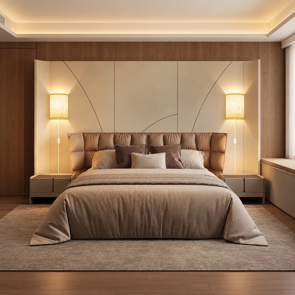 Solenne Linen Plug In Wall Sconce Set