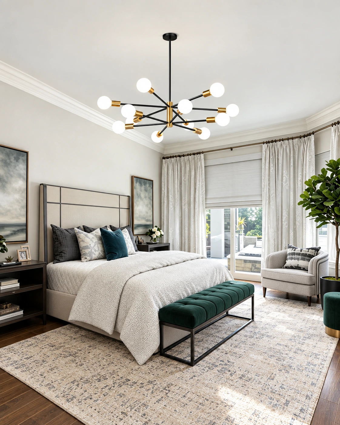 Astera Sputnik Chandelier