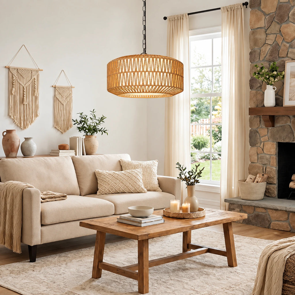 Havenweave Rattan Chandelier