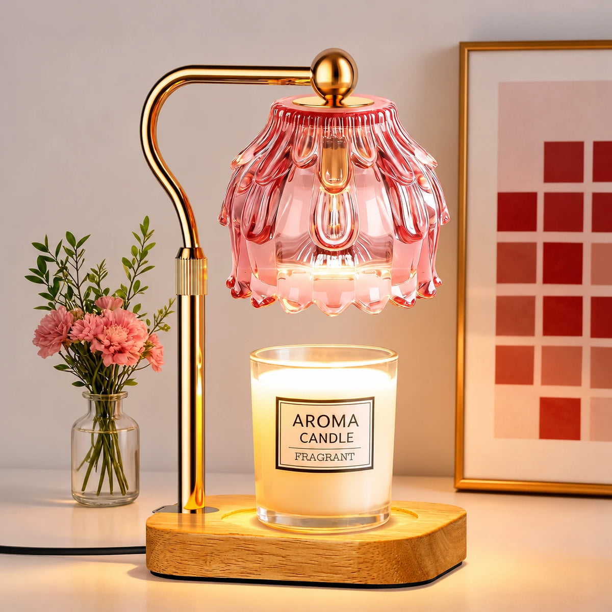 Florielle Flower Candle Warmer Lamp