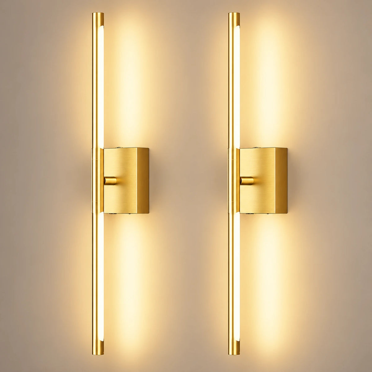Valeron Linear LED Wall Lights Set