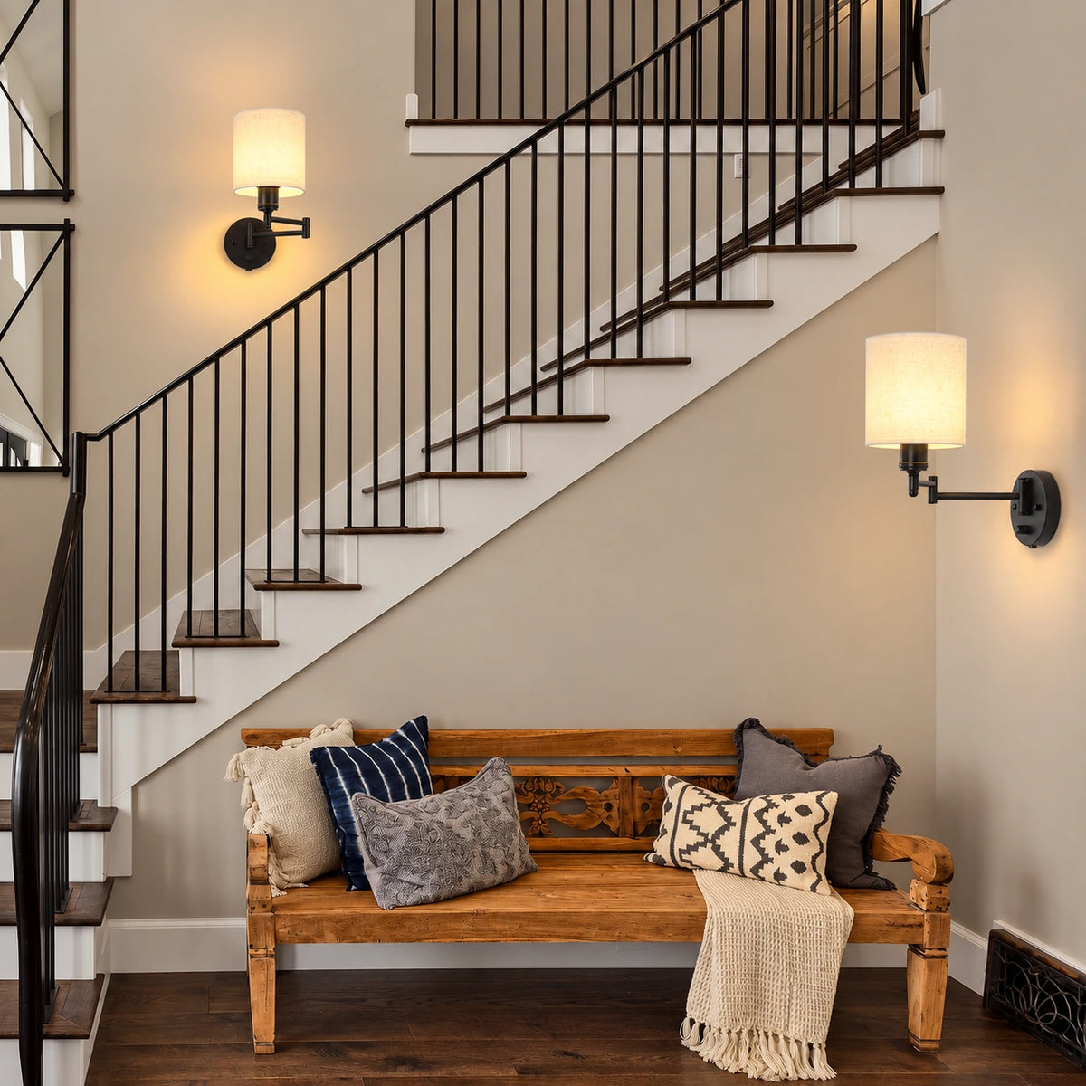 Marlowe Swing Arm Plug In Wall Sconce