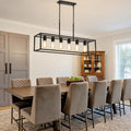 Modern Farmhouse Linear Chandelier
