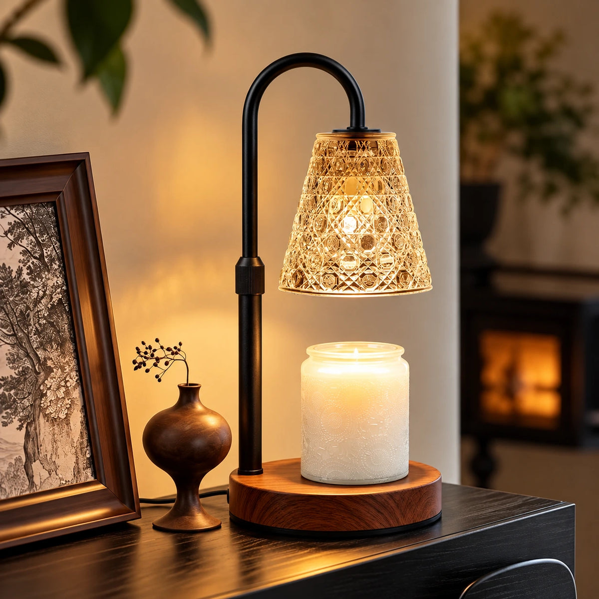 Noira Adjustable Candle Warmer Lamp