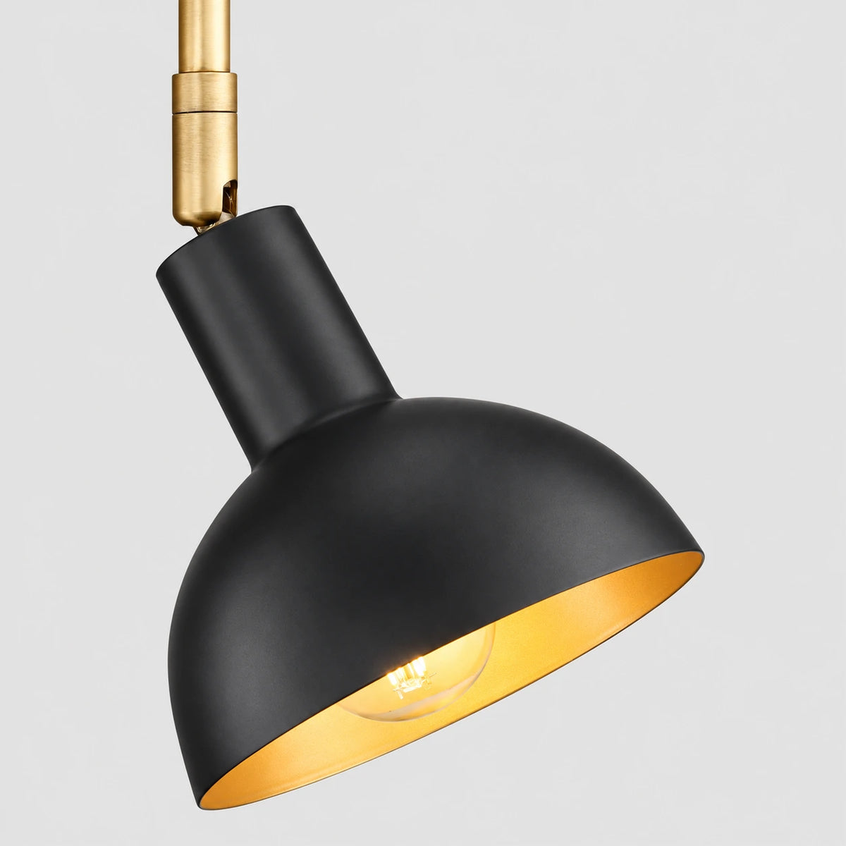 Avelin Bell Shade Plug In Wall Sconce