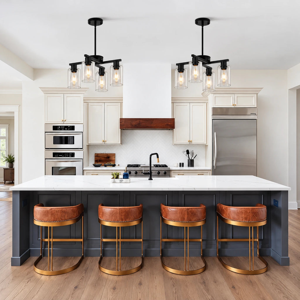 Asteron Geometric Chandelier