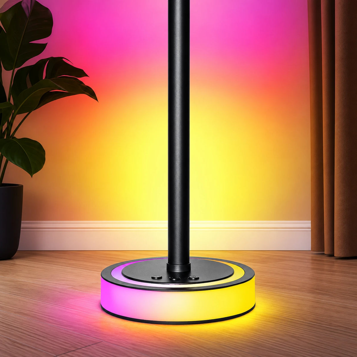 Halo Ring Smart Corner Floor Lamp