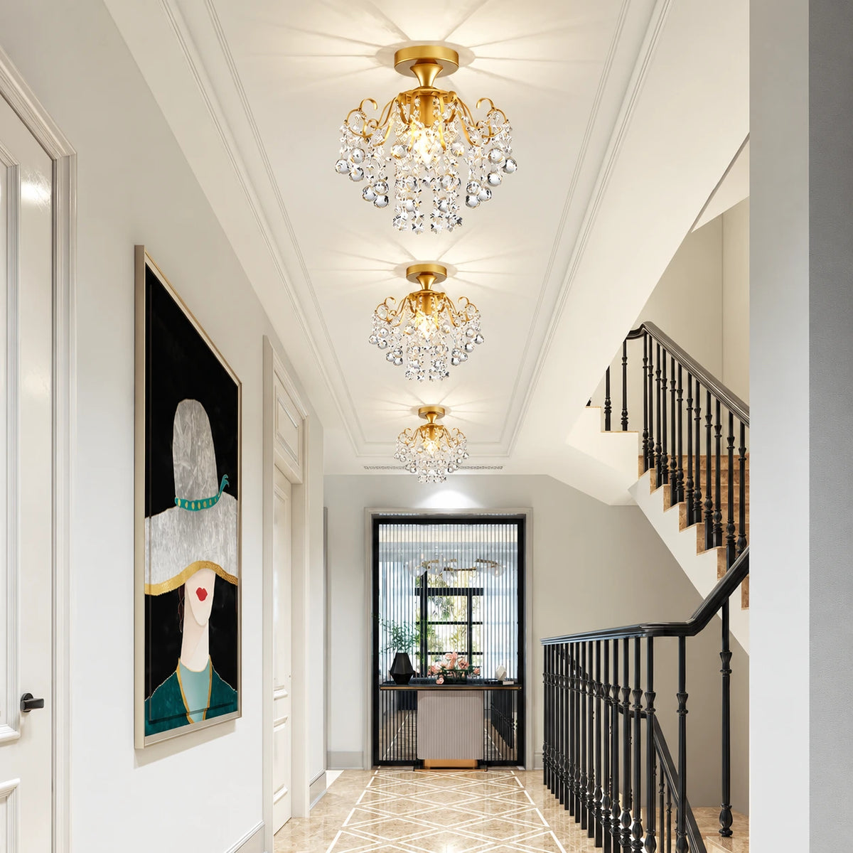 Celestia Crystal Chandelier