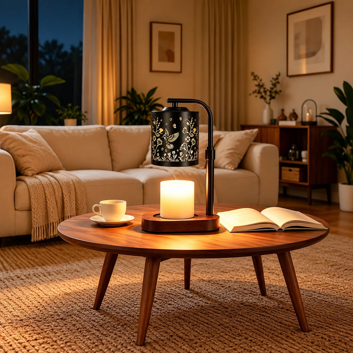 Aviora Hummingbird Candle Warmer Lamp