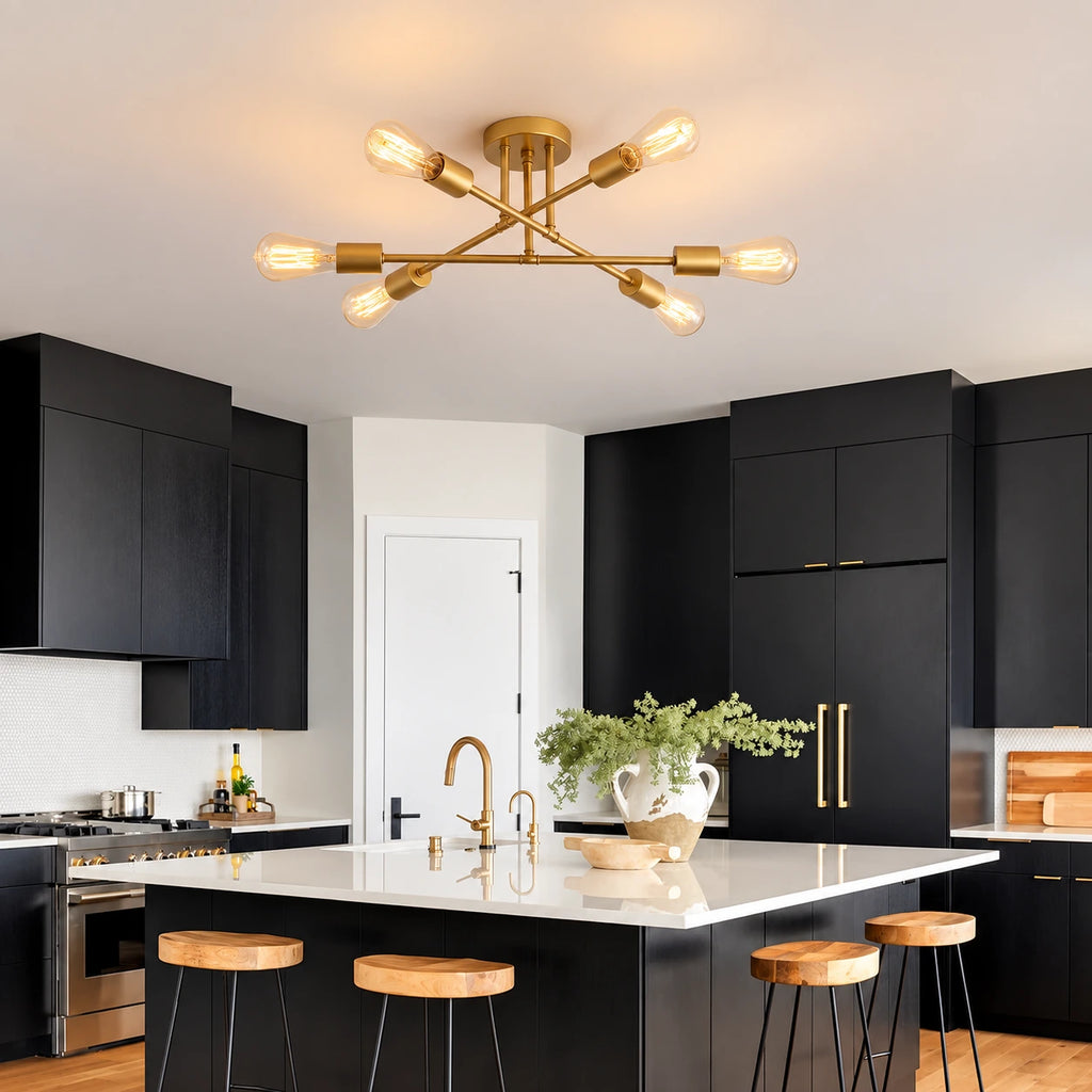 Solvane Sputnik Chandelier Collection