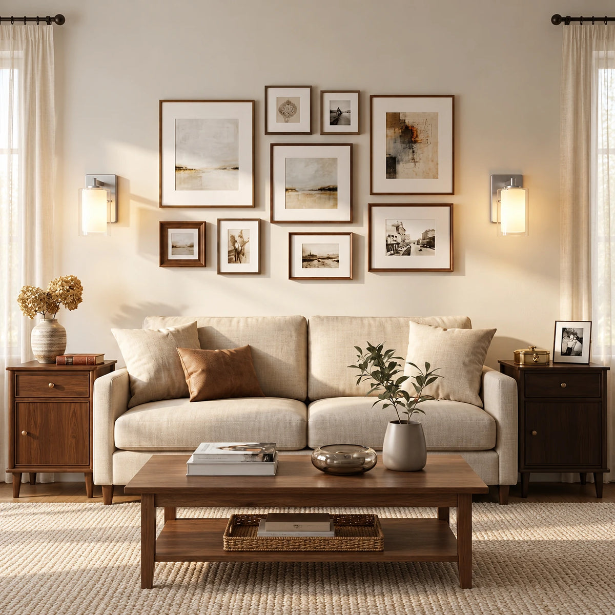 Mirelle Double Glass Vanity Wall Sconces