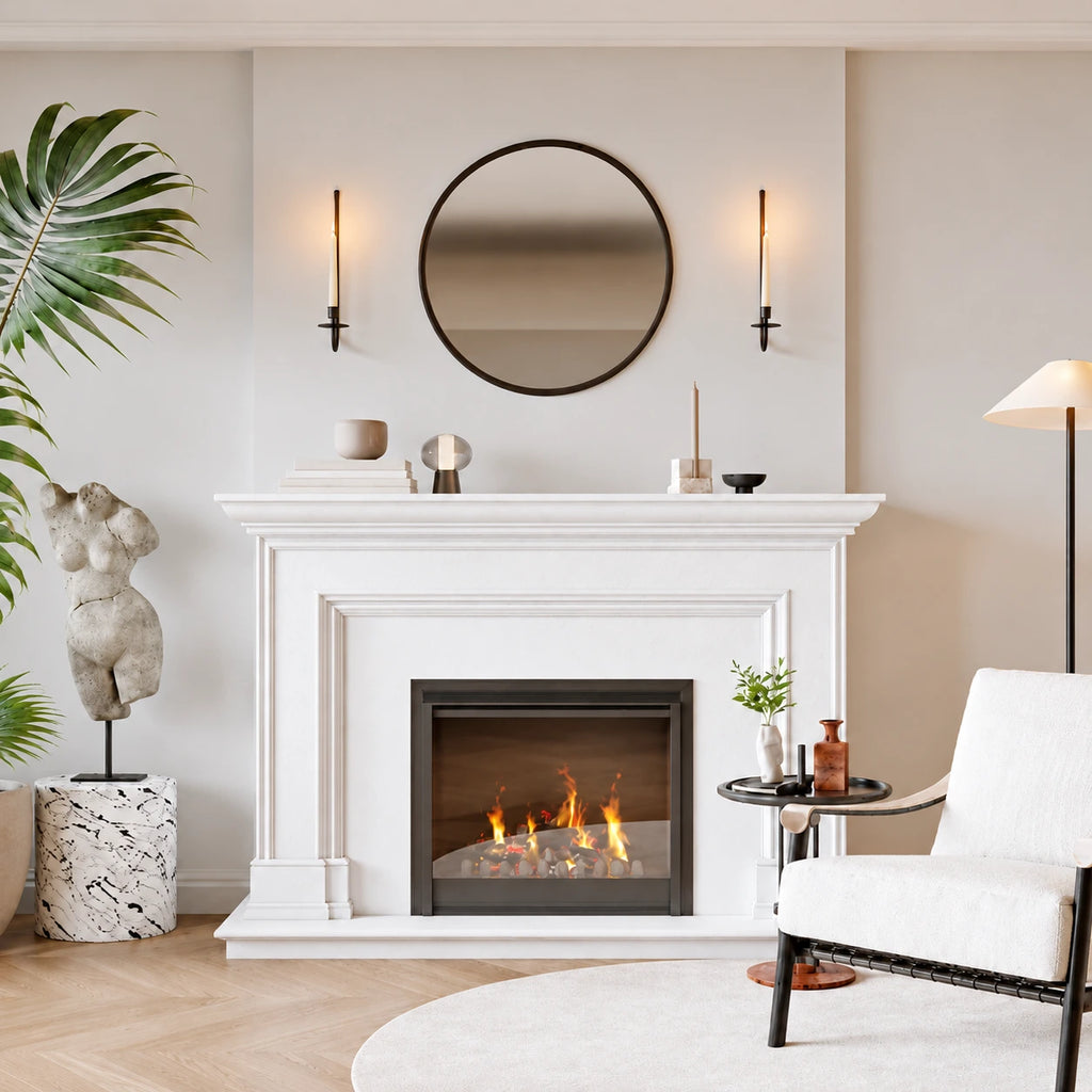 Mirelle Modern Candle Wall Sconce Set