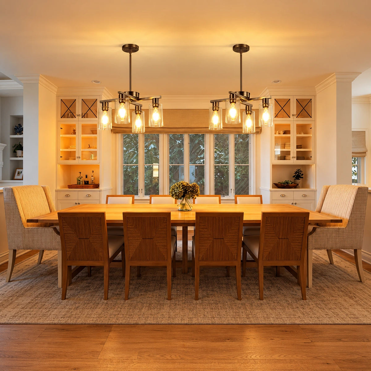 Asteron Geometric Chandelier