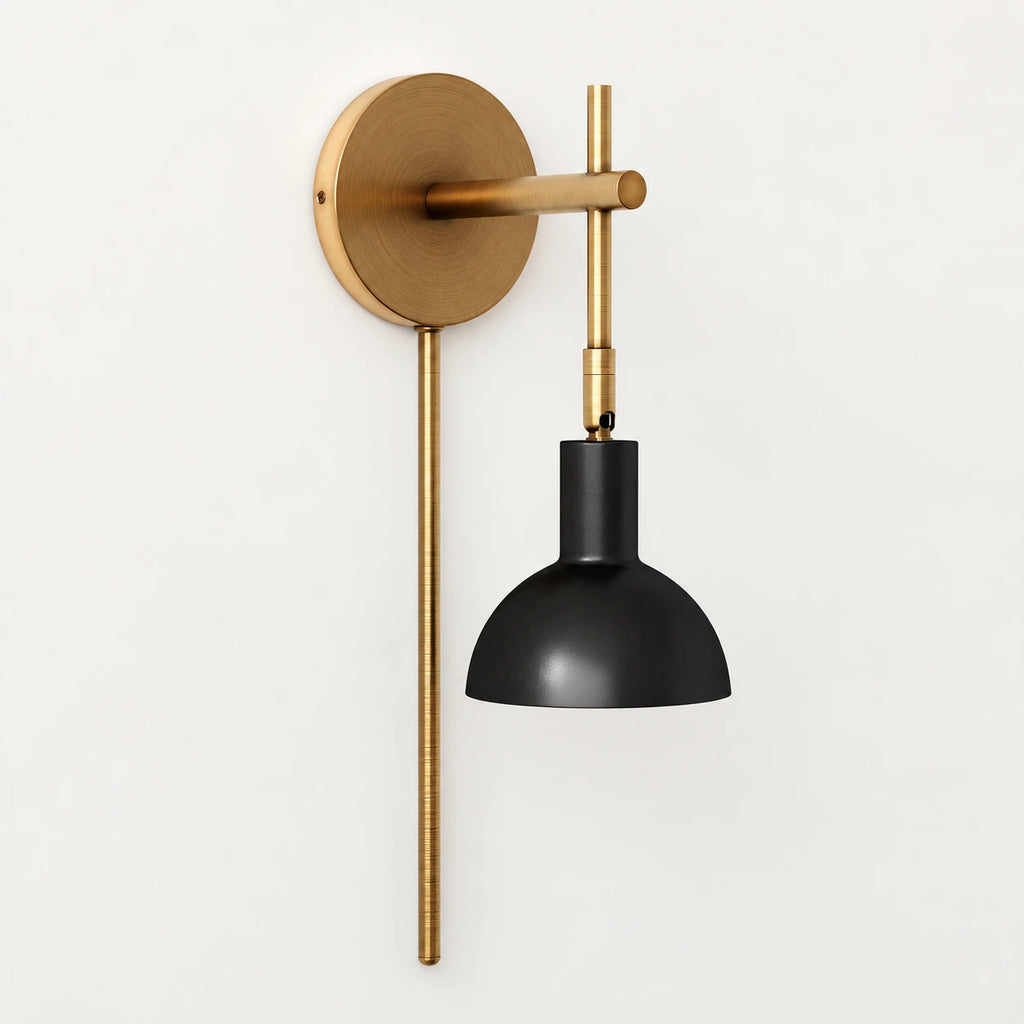 Avelin Bell Shade Plug In Wall Sconce