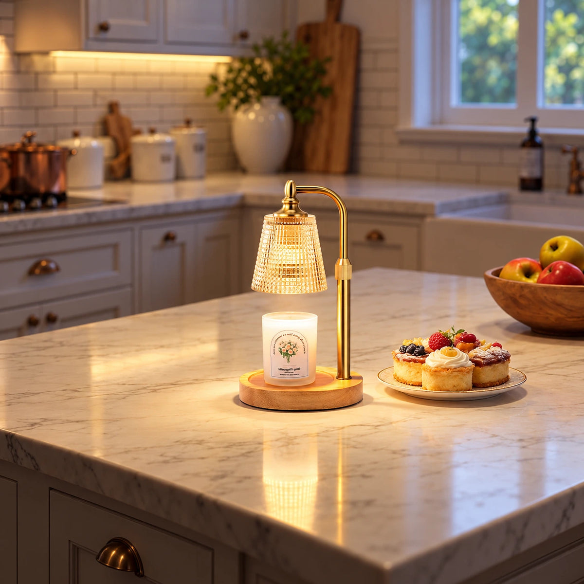 Aurelle Vintage Candle Warmer Lamp