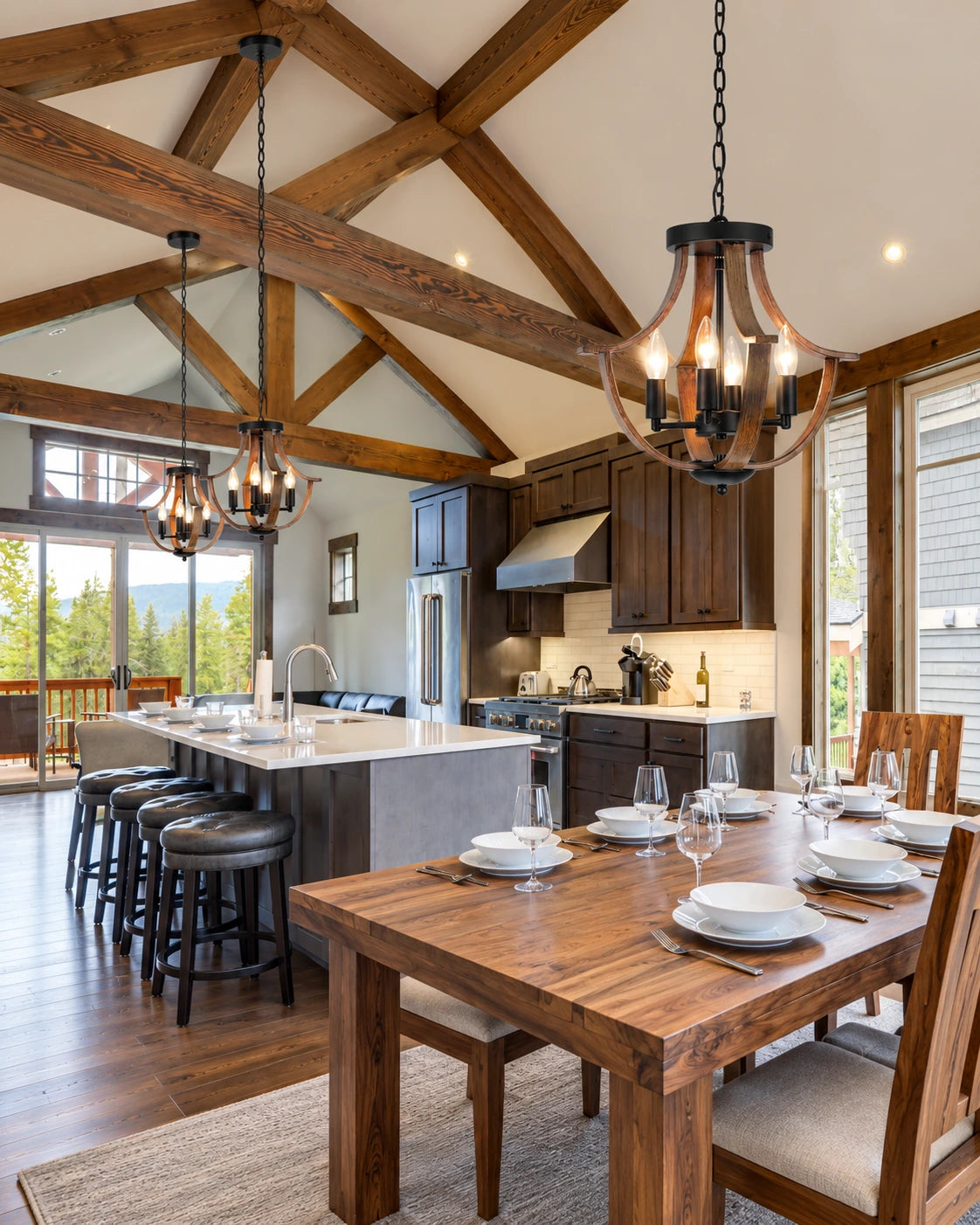 Willowcrest Farmhouse Chandelier