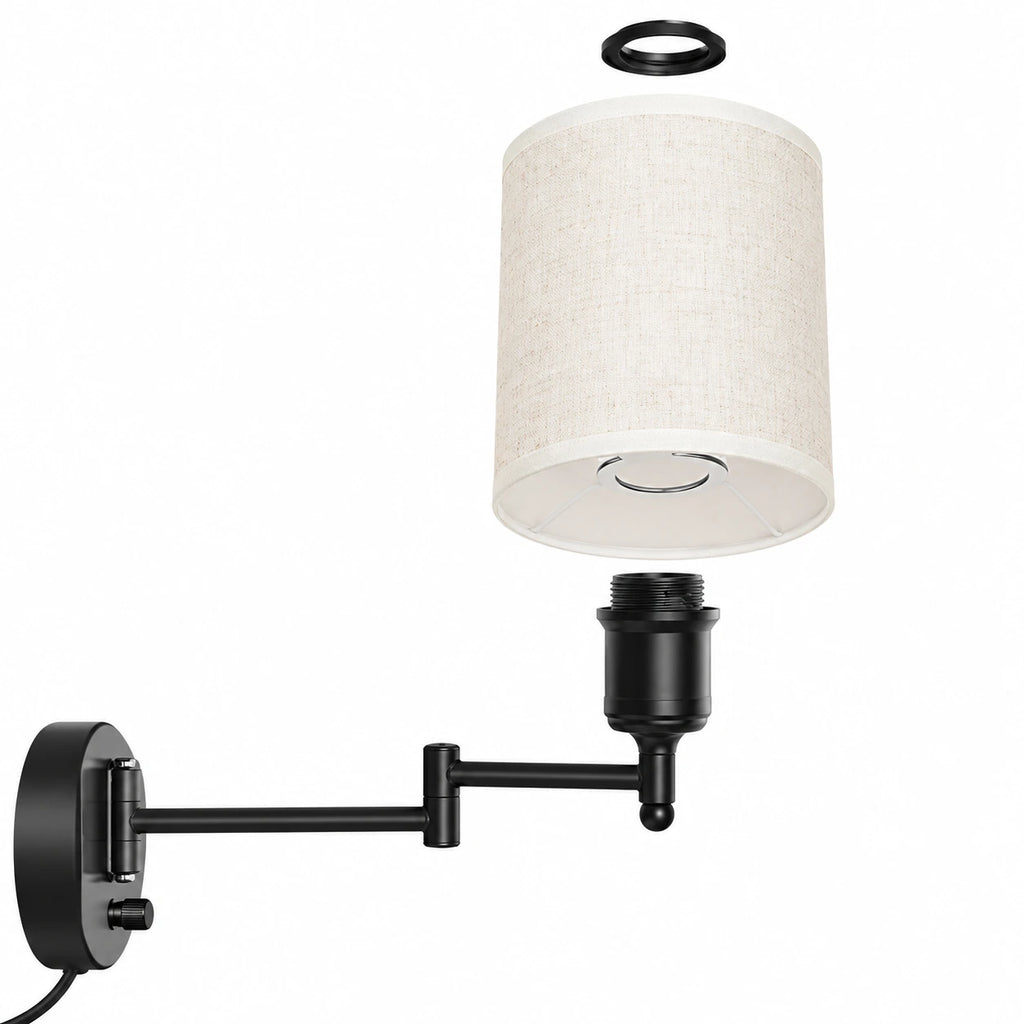 Marlowe Swing Arm Plug In Wall Sconce