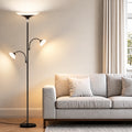 3-Light Tree Torchiere Floor Lamp