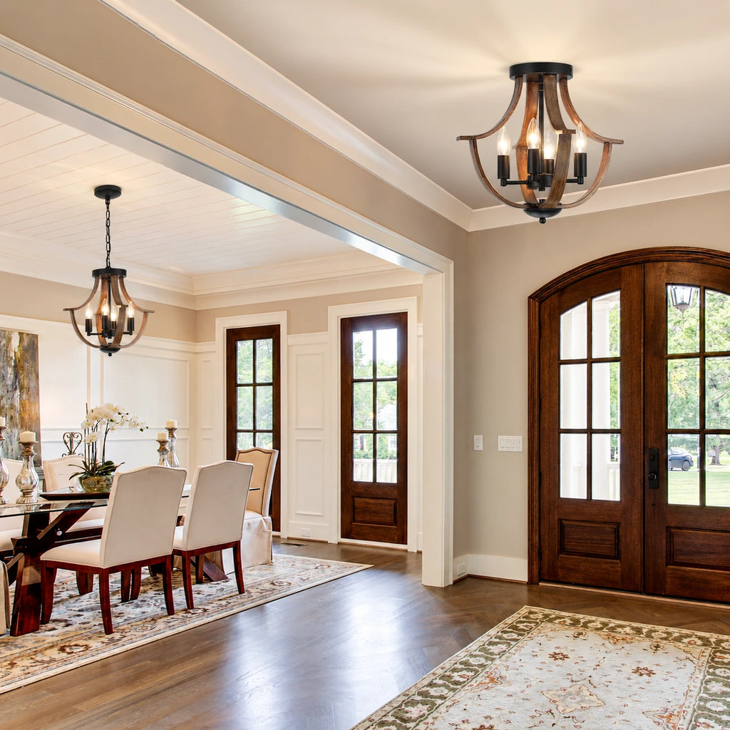 Willowcrest Farmhouse Chandelier