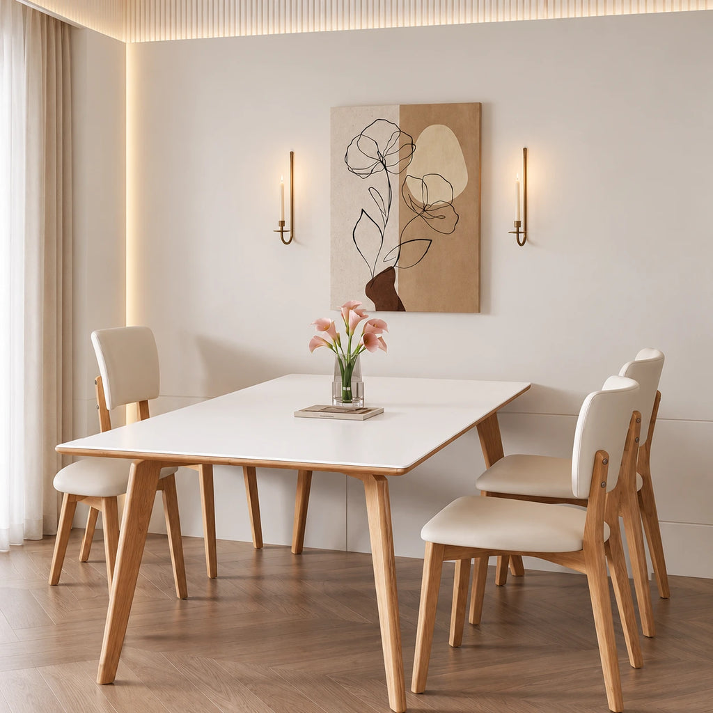 Mirelle Modern Candle Wall Sconce Set
