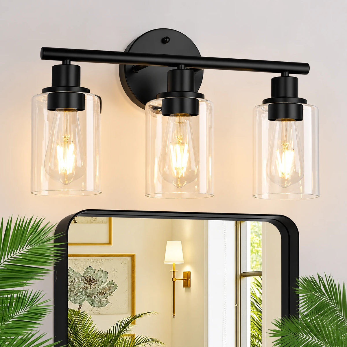 Norelle 3-Light Modern Bathroom Sconce