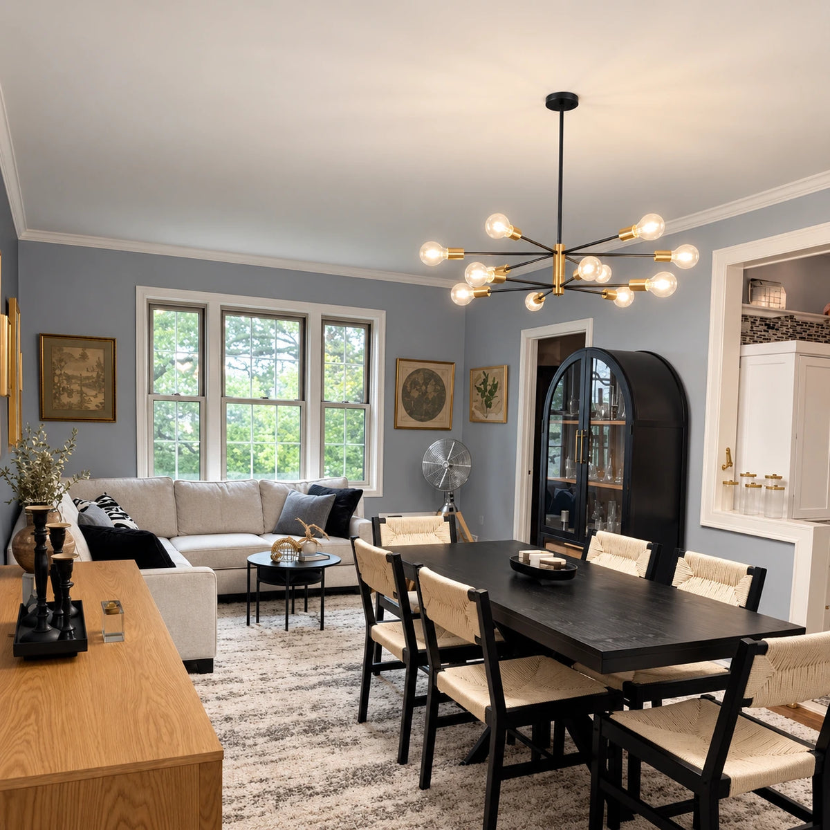 Astera Sputnik Chandelier