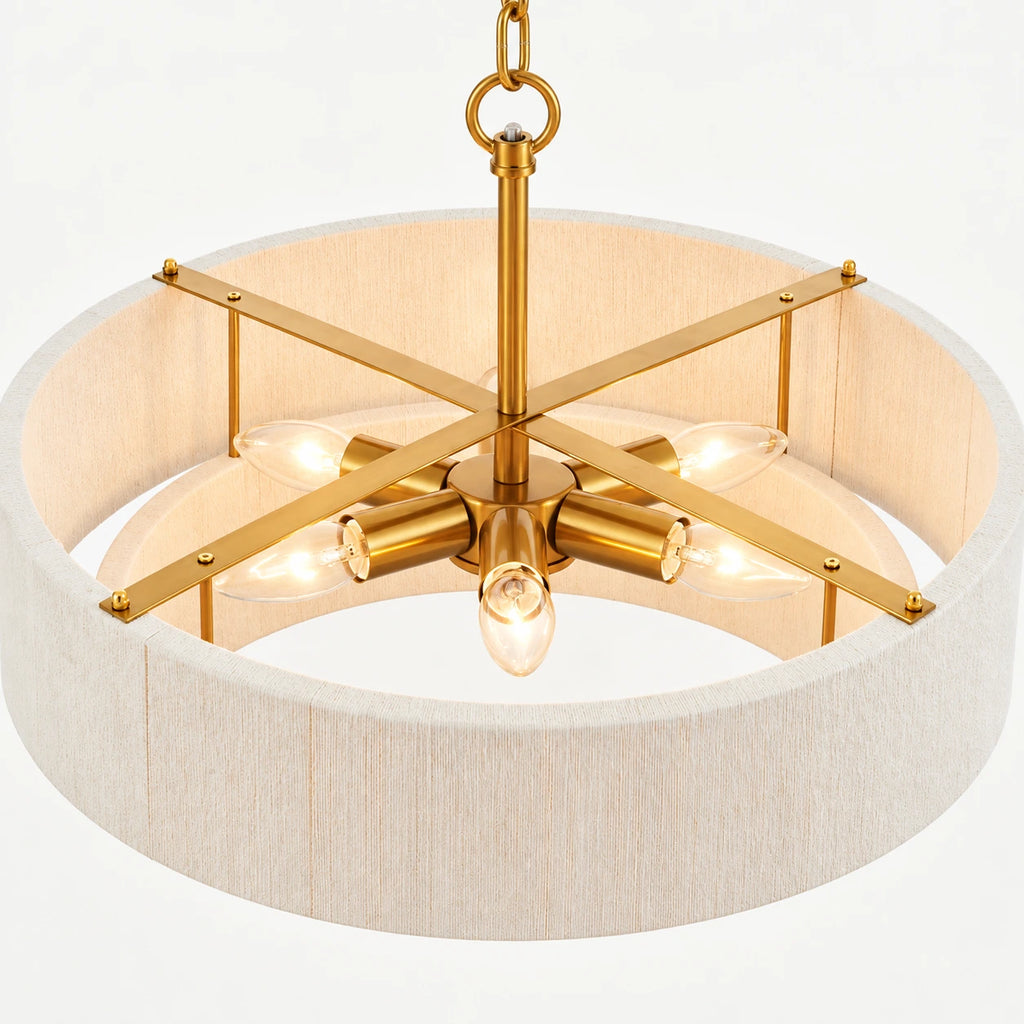 Lunara Rattan Chandelier