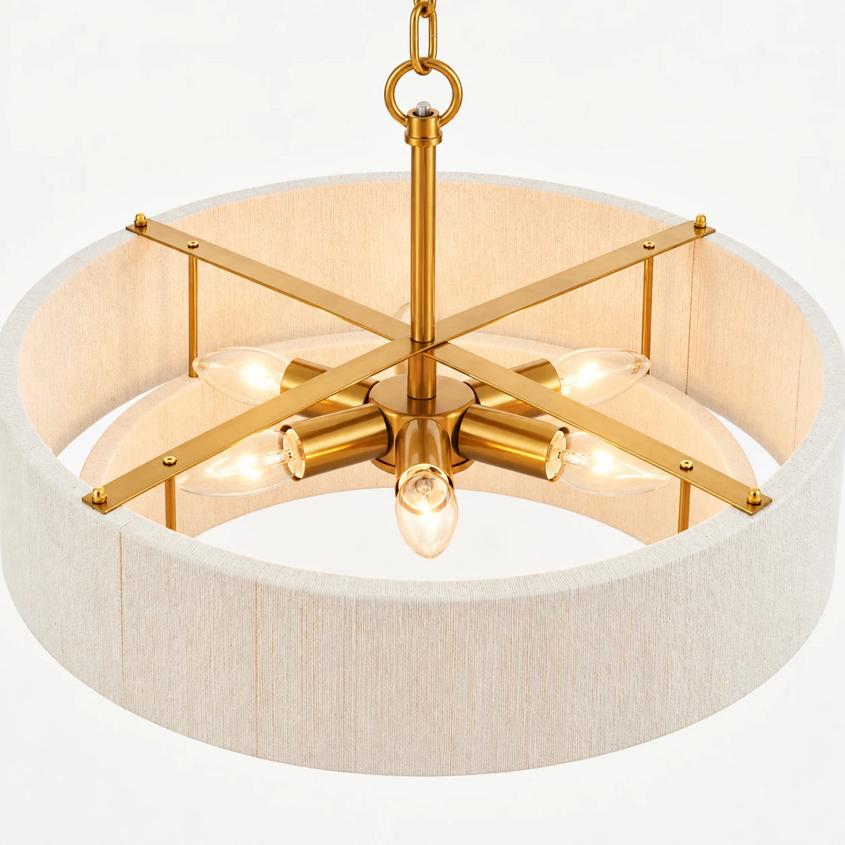 Lunara Rattan Chandelier
