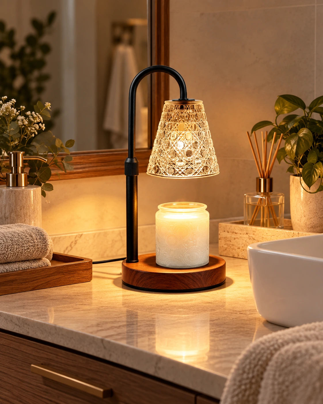 Noira Adjustable Candle Warmer Lamp