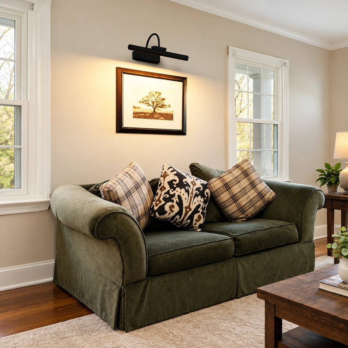 Aurelia Curved Picture Light