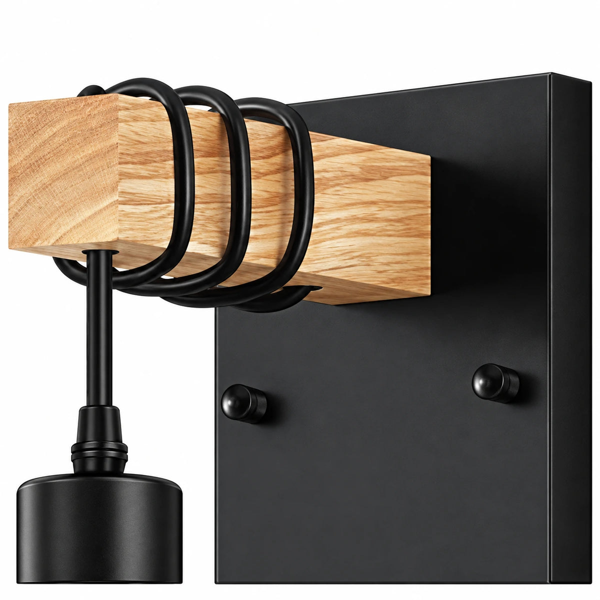Oakmere Cage Plug In Wall Sconce Set