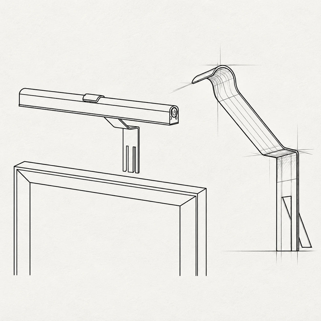 FrameGlow Frame-Mount Picture Light