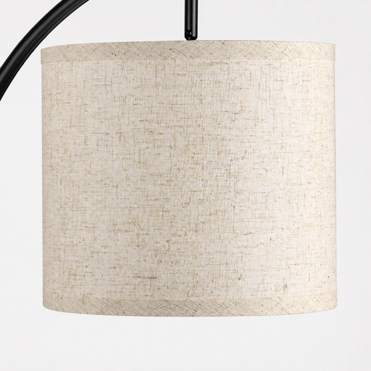 Modern Floor Lamp with Table & Storage Shelves