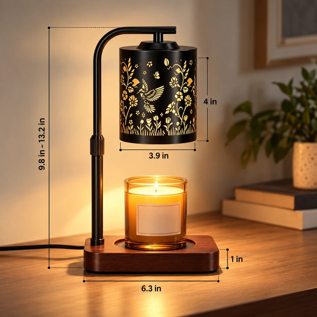 Aviora Hummingbird Candle Warmer Lamp