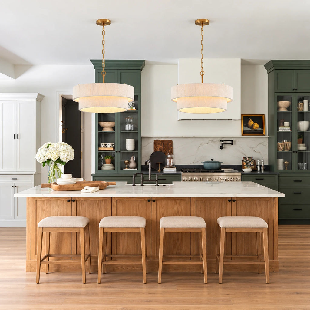Lunara Rattan Chandelier