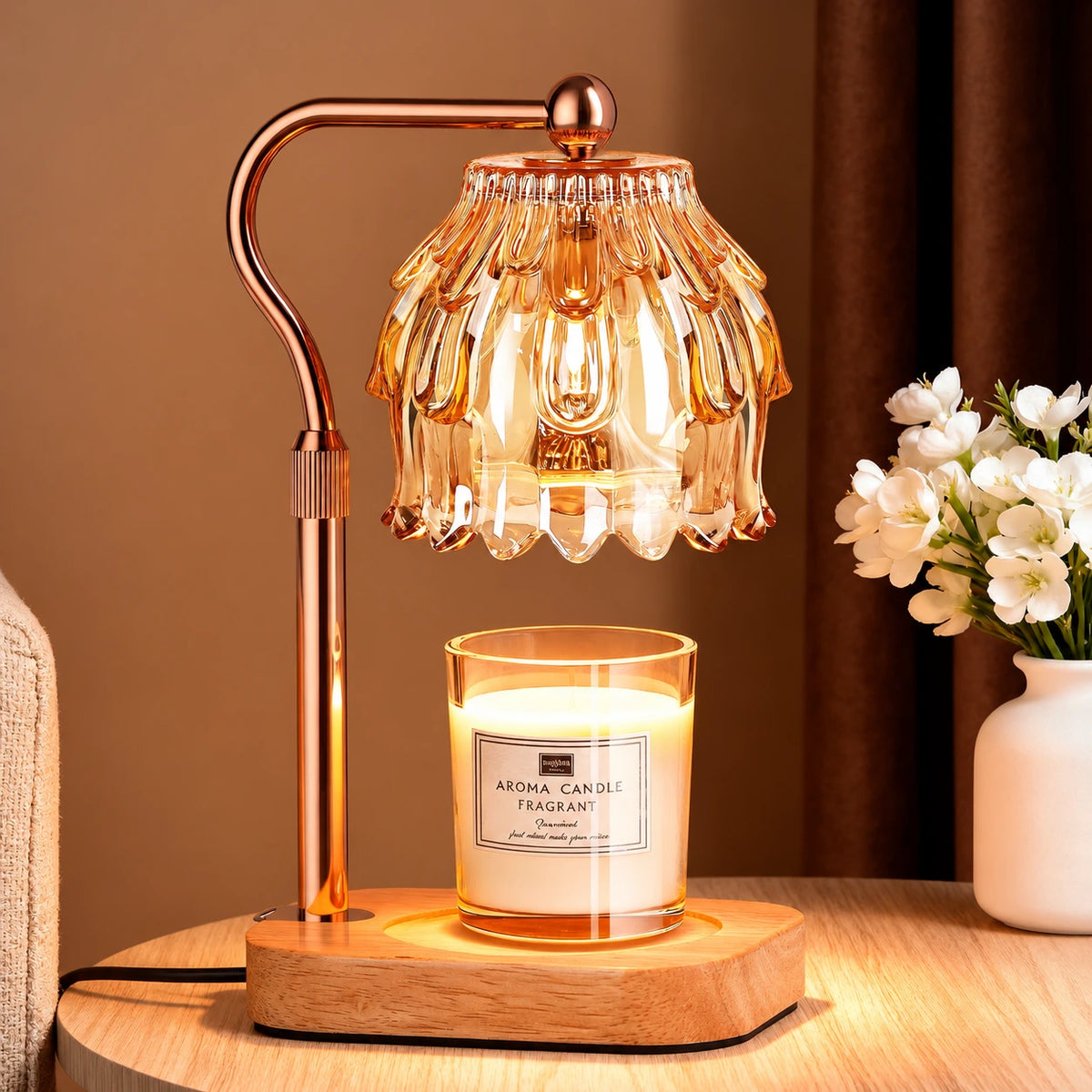 Florielle Flower Candle Warmer Lamp